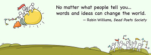 Web banner, inspirational